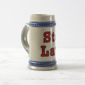 Los! Bierglas (Vorderseite Links)