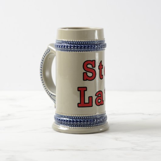 Los! Bierglas (Vorderseite Links)