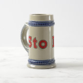 Los! Bierglas (Vorderseite Links)