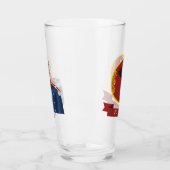 LOS-Bierglas Glas (Links)