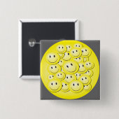 Los Blasengesichter. Button (Vorne & Hinten)