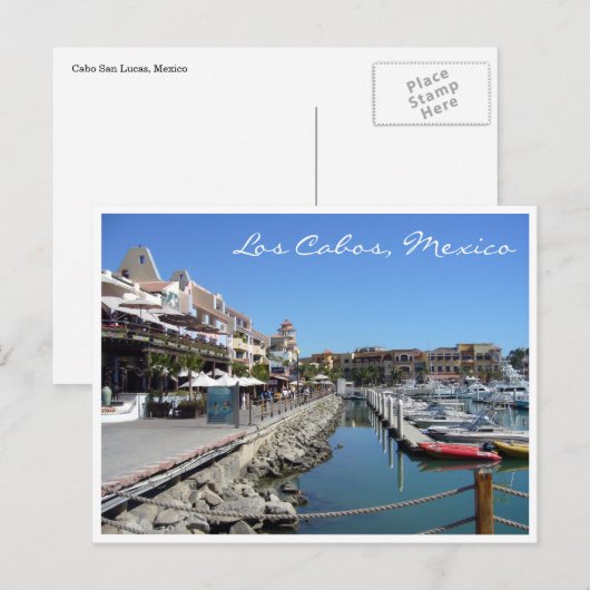 los cabos mexico postkarte (Vorne/Hinten)