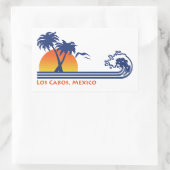 Los Cabos Mexiko Rechteckiger Aufkleber (Tasche)