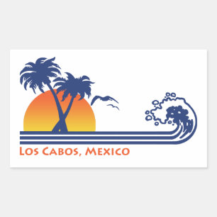 Los Cabos Mexiko Rechteckiger Aufkleber