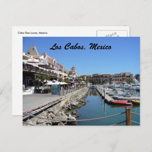 Los cabos postkarte (Vorne/Hinten)