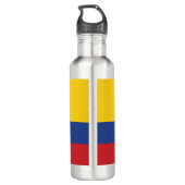 Los Cafeteros Edelstahlflasche (Rückseite)