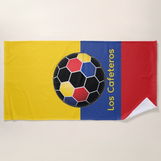 Los Cafeteros Strandtuch (Vorderseite)