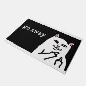 Los Cat Doormat | Funny Cat Sprichwort Mat Fußmatte (Schrägansicht)