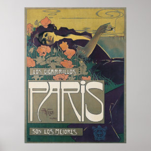 Los Cigarrillos París, Poster