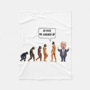 Los CK Wir haben die Evolution gegen Trump vermass Fleecedecke