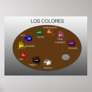 Los Colores (Die Farben) Poster