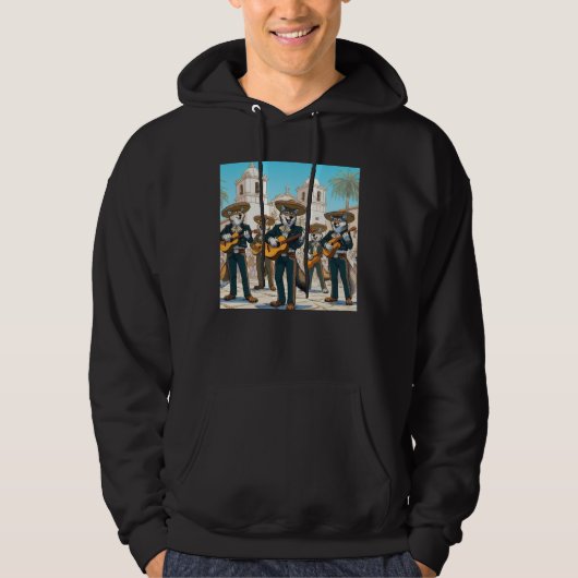Los Coyotes Mariachi Hoodie (Vorderseite)