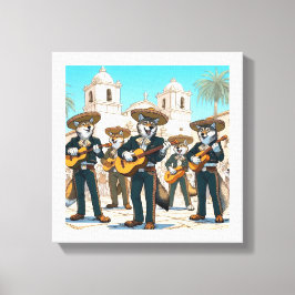 Los Coyotes Mariachi  Leinwanddruck