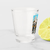Los Coyotes Mariachi Schnapsglas (Links)