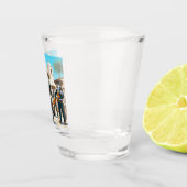 Los Coyotes Mariachi Schnapsglas (Rechts)