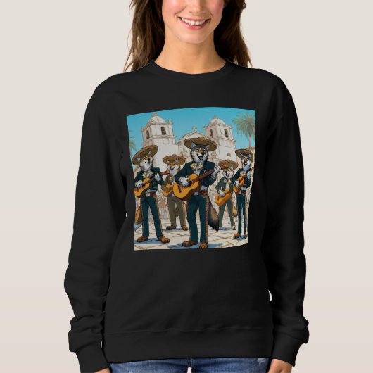Los Coyotes Mariachi Sweatshirt (Vorderseite)