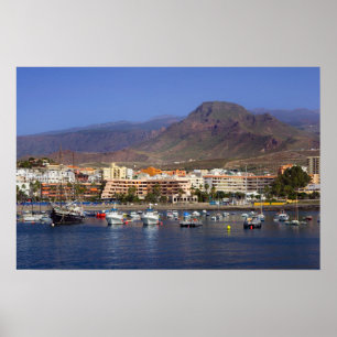 Los Cristianos auf Teneriffa Poster