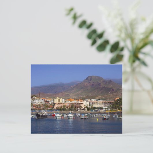 Los Cristianos auf Teneriffa Postkarte (Stehend Vorderseite)