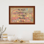 Los dios muertos - Erinnernde Poster (Küche)