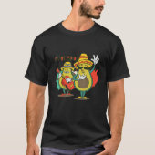 Los Dos Avocados De Mexico Cinco Mayo Guac Avocado T-Shirt (Vorderseite)