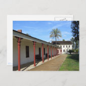 Los Encinos Historic California Adobe Postcard Postkarte (Vorne/Hinten)