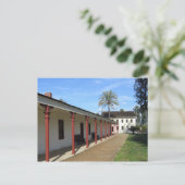 Los Encinos Historic California Adobe Postcard Postkarte (Stehend Vorderseite)