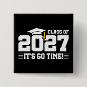 Los geht's Abschlusszitat Abschlussklasse 2027 Button (Vorderseite)