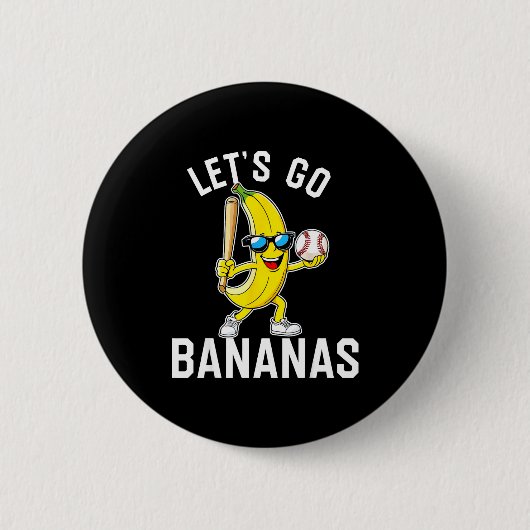 Los geht's Banane Button (Vorderseite)