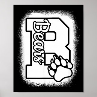 Los geht's, Bears High School Bears zurück zur Sch Poster