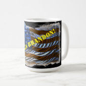 Los geht's Brandon! Kaffeetasse (VorderseiteRechts)