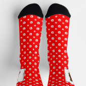 Los geht's! Flat-Coated Retriever Hund (leberfarbe Socken (Oben)