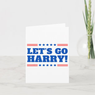 Los geht's Harry - Du stimmst heute für Trump Lust Karte