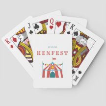 Los geht's - HenFest Spielkarten