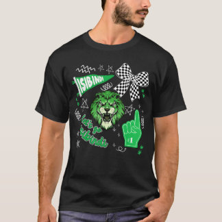 Los geht's Isibindi Retro Cheering Schulgeist retr T-Shirt