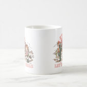 Los geht's Mädchen Kaffeetasse (Mittel)