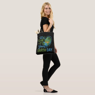 Los geht's Planet, es ist Euer Tag der Erde Tasche