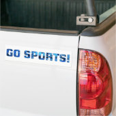 Los geht's Sport! Autoaufkleber (Auf Lkw)