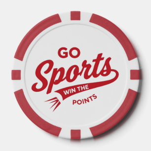 Los geht's Sport Gewinnt die Punkte Pokerchips