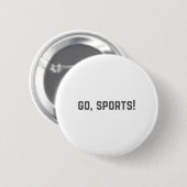 Los geht's Sport Witze Sarkastisch Fußll Button (Vorne & Hinten)