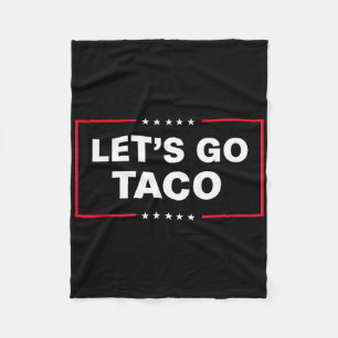 Los geht's Taco für Männer Frauen Lustig  Fleecedecke