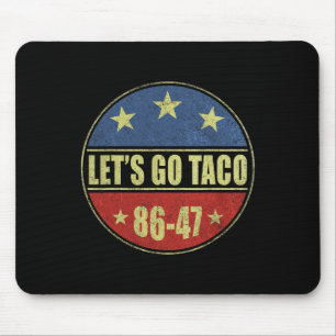 Los geht's Taco Los geht's Taco Lustige Männer Fra Mousepad