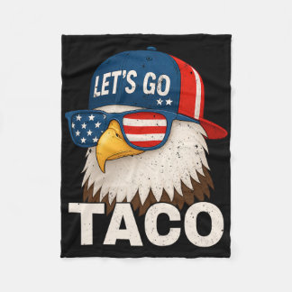 Los geht's Taco Lustig Trump kneift immer 69  Fleecedecke