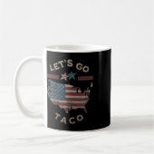 Los geht's Taco Lustige Parodie  Kaffeetasse (Links)