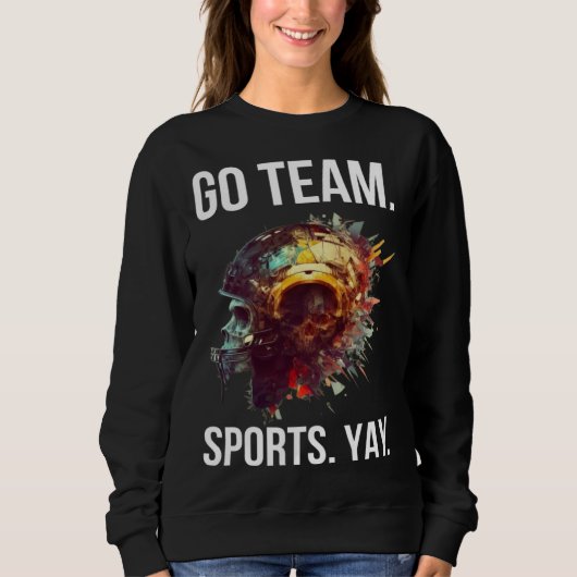 Los geht's Team Sport Ja 4 Sweatshirt (Vorderseite)