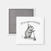 Los geht's, um ein Durcheinander zu verursachen, l Magnet (Vorderseite/Rückseite)
