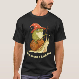 Los geht's, um ein Kerfuffle lustiges Cowboy-Frosc T-Shirt