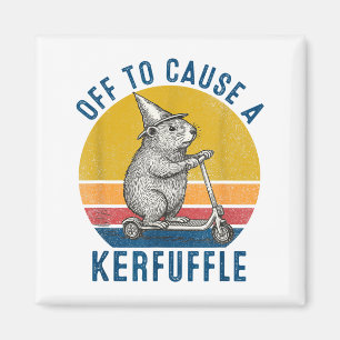 Los geht's, um einen Aufruhr zu verursachen Murmel Magnet