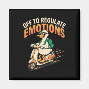 Los geht's, um Emotionen lustig zu regulieren Gans Magnet