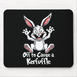 Los geht's, um lustiges Meme-Bunny-Ostergewusel zu Mousepad