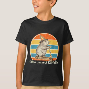 Los geht's, um lustiges Murmeltier-Scooter-Chaos z T-Shirt